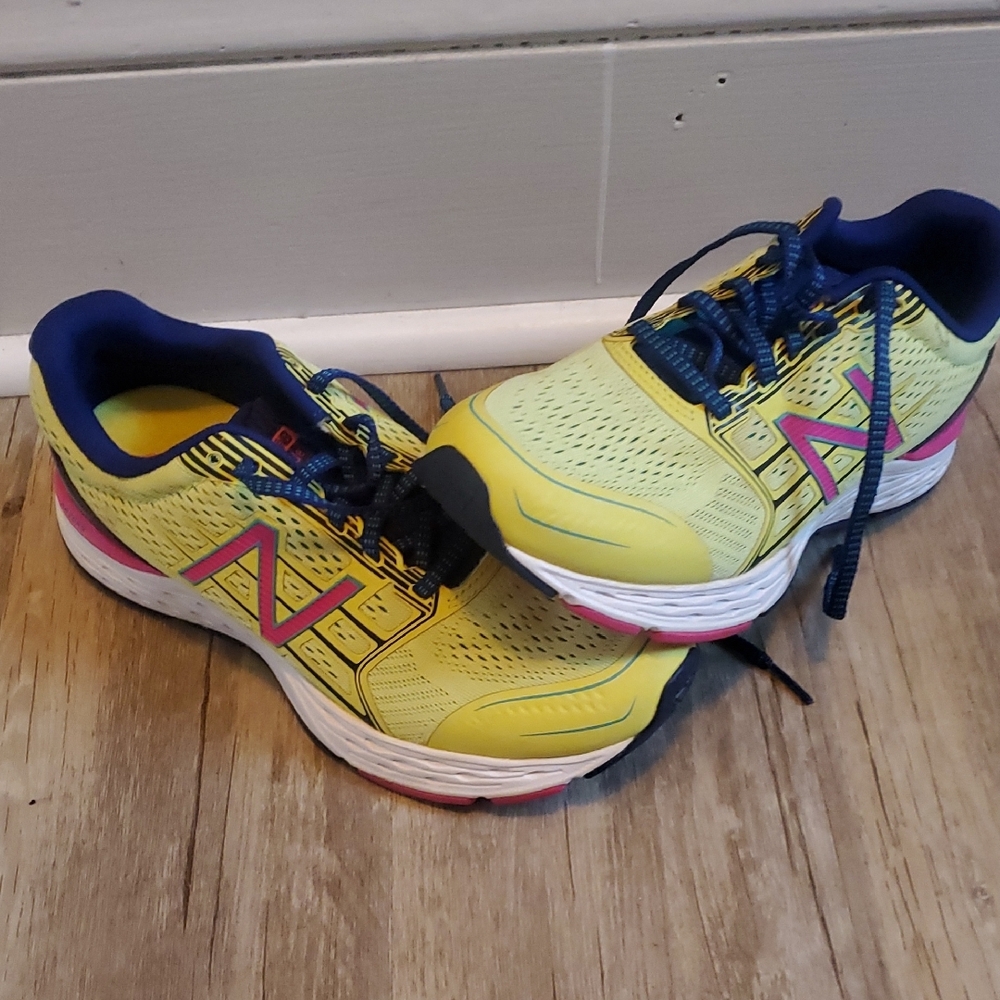 New Balance Yellow Running Shoes